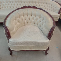 35"W French Provincial Arm Chair