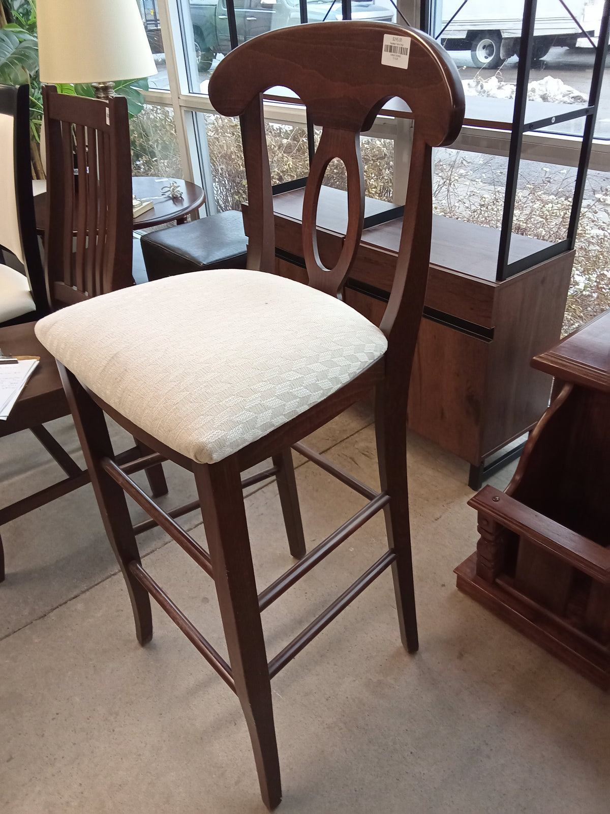 Napolean Fabric Stool