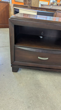 61"W Dark Chestnut TV Stand