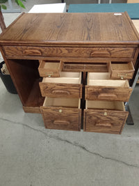 35.5"W Computer Desk in Wood