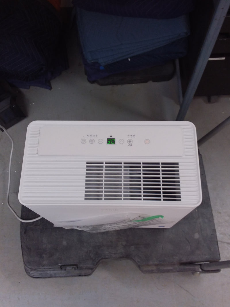 Vissani White Dehumidifier