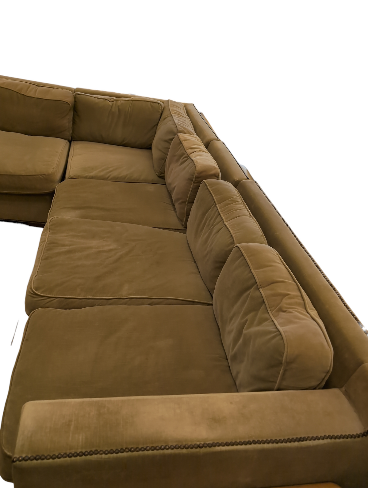 Olive Green Sectional Sofa