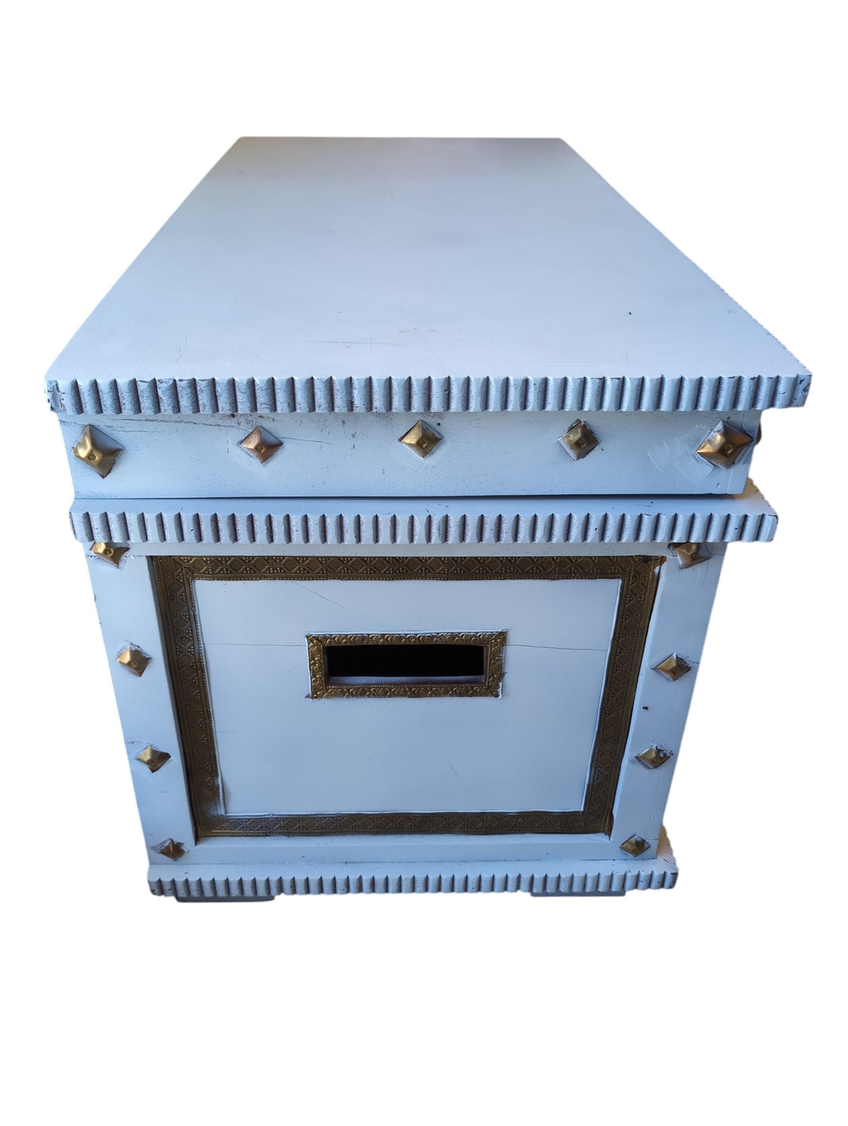 White Wooden Chest