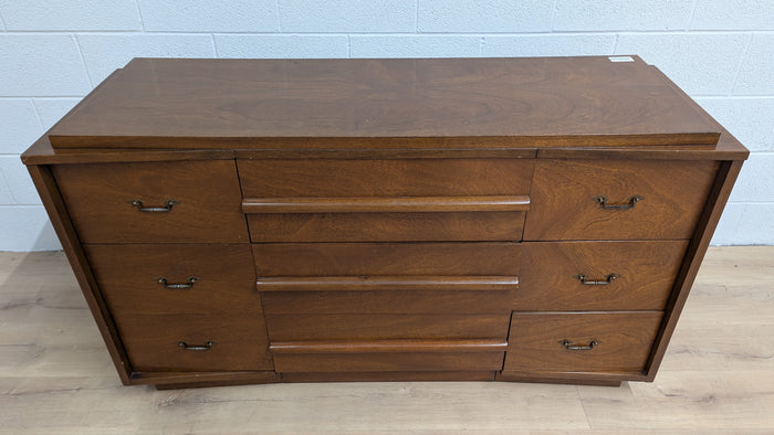 56"W Mid-Century Modern Dresser
