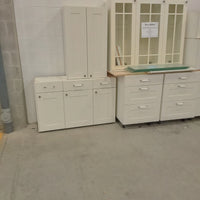 11 Piece White Kitchen Cabinet Set
