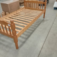 Natural Light wood Twin Wooden Bed Frame #AW18