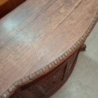 36"W Solid Wood Vintage Cabinet