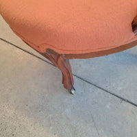 24"W Accent Chair in Orange