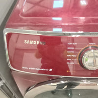 27"W Electric Front Load Dryer in Burgundy Finish