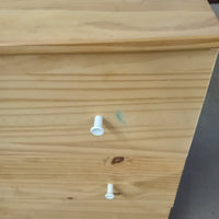 29.5"W 3-Drawer Dresser made in Pine