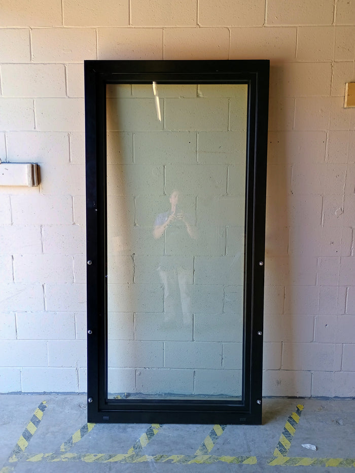 42 W x 86 H-inch Front Door with a Balcony Glass(#6)