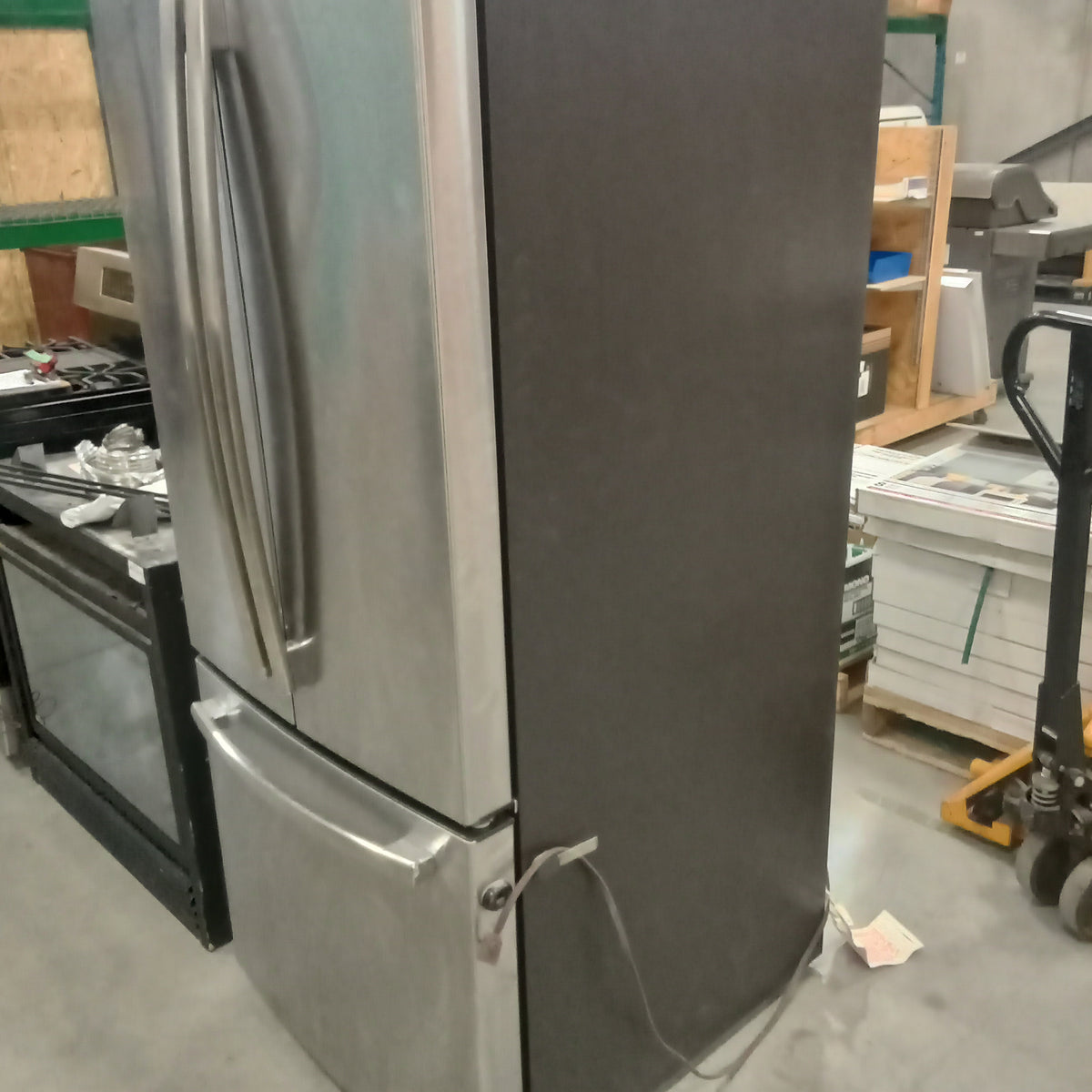 30"W Stainless Steel Fridge Freezer