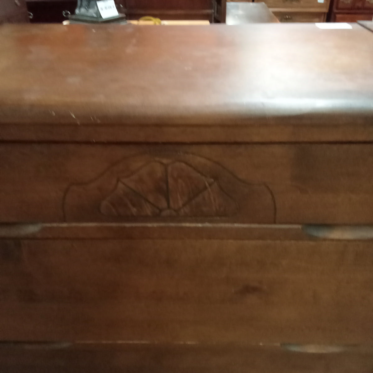 28"W Vintage Wooden 4-Drawer Dresser