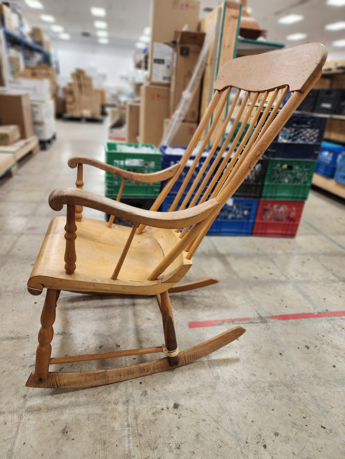 Light Wood Rocking Chair