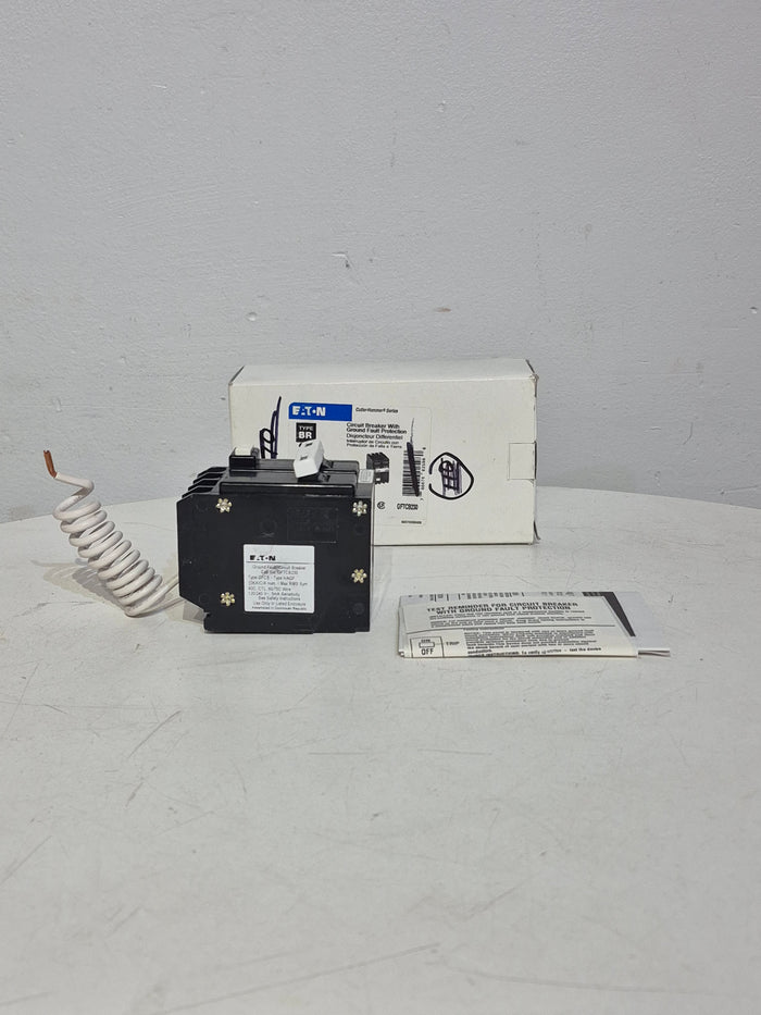 Eaton 30 Amp BR Type 2-Pole GFCI Breaker with Self-Test