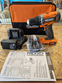 18V 1/2 in Hammer Drill Kit with 2.0 Ah Battery and Charger