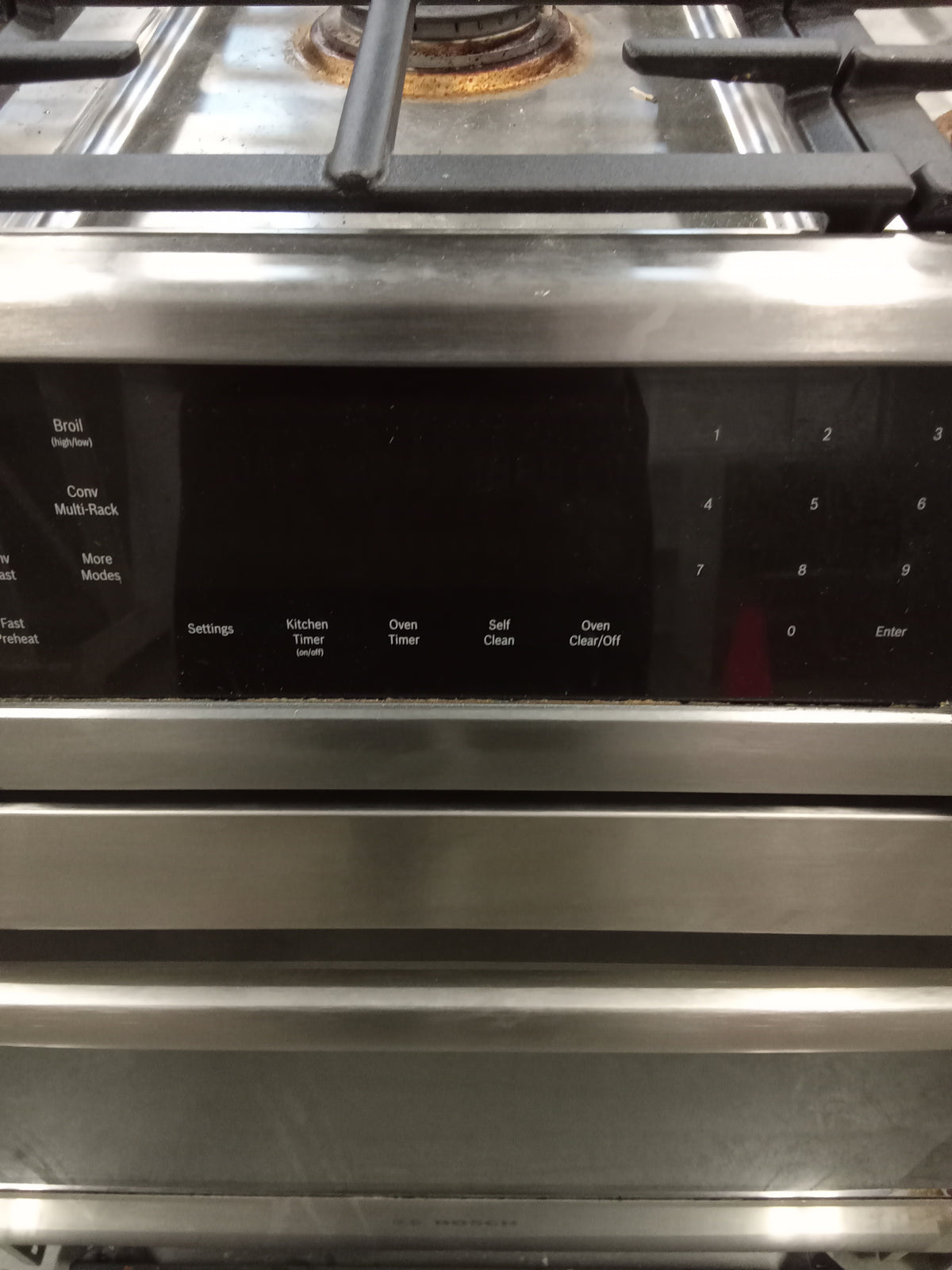 32"W Built-in Stainless Steel 5-Burner Gas Stove