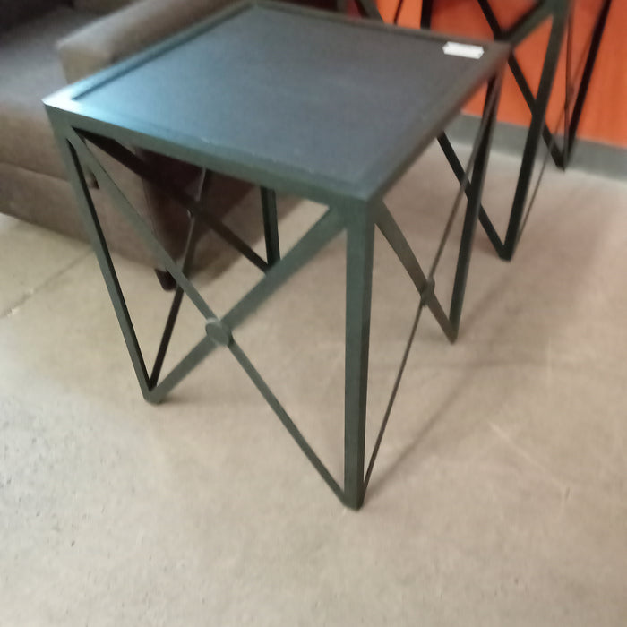 20"W Metal Side Table