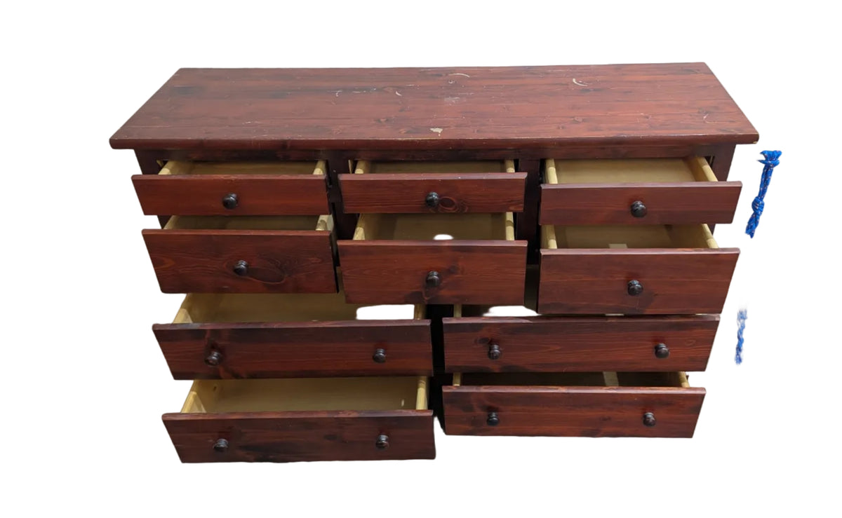 58"W Mahagony Dresser