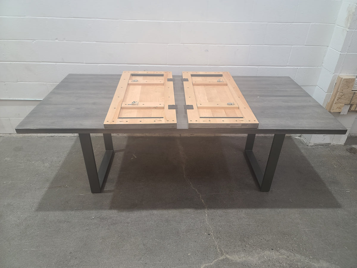 120" W x 40" D Rectangular Solid Wood Table