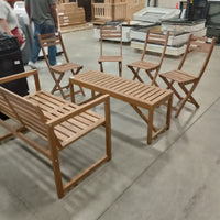 6-Piece Patio Set in Teak