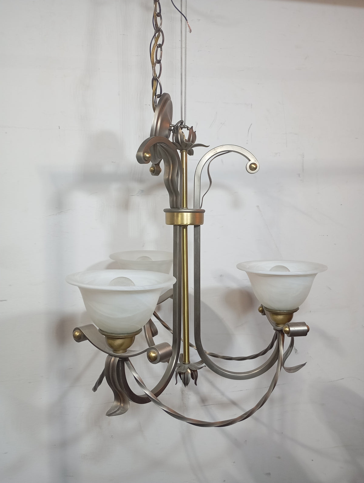 Vintage Brass Chandelier