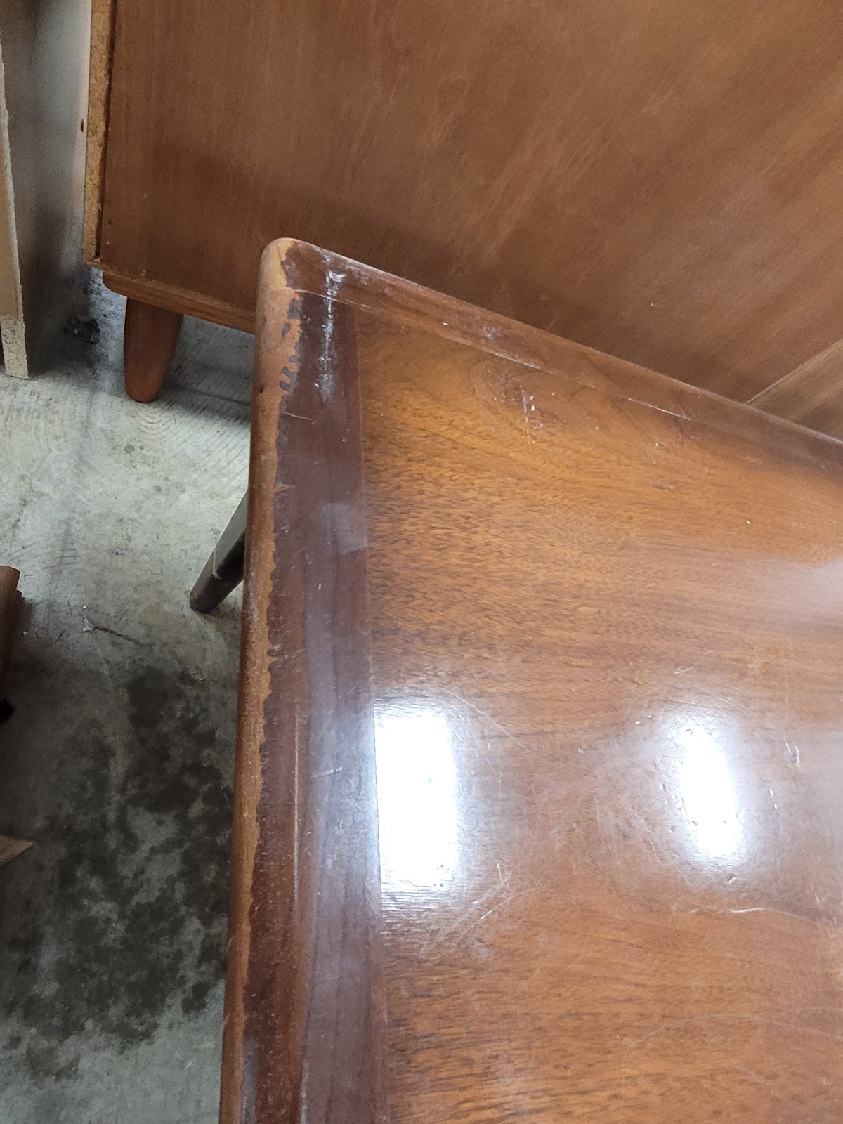 Mid Century Modern Surfboard Coffee Table