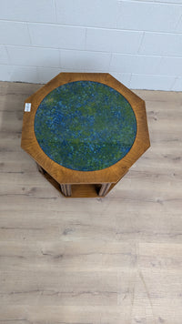 29"W Hexagonal Accent Table