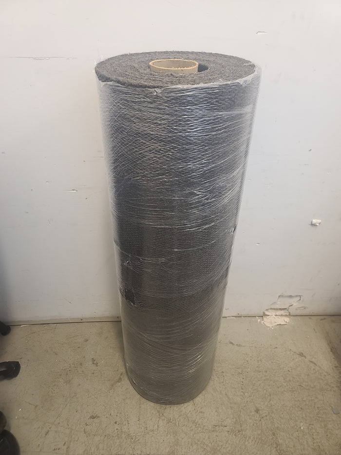 Black Popcorn Mat 4-ft. x 41-ft.
