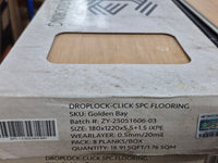 Golden Bay 5.5mm Vinyl Droplock-Click Flooring - 18.91sqft/box