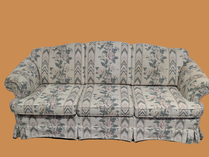 Chesterfield Floral 3-Seat Sofa