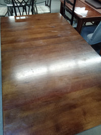 72"W Extendable Wood Dining Table