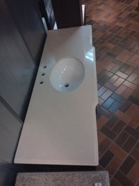 60 inch Mirrored Bathroom Vanity