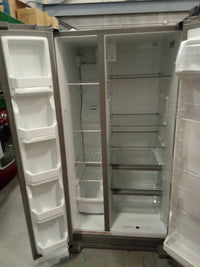 33"W Stainless Steel Side by side Refrigerator