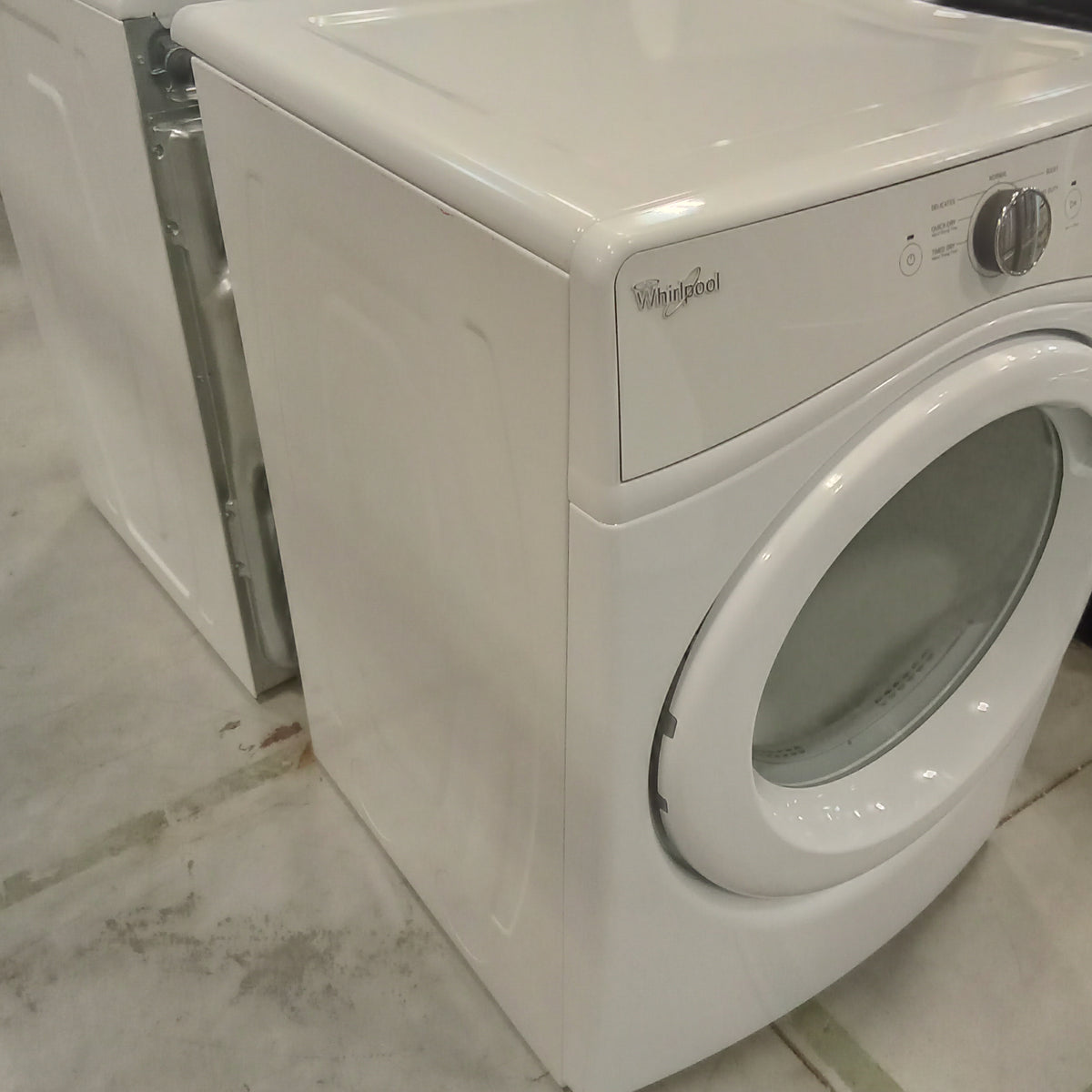 27"W White Front Load Dryer