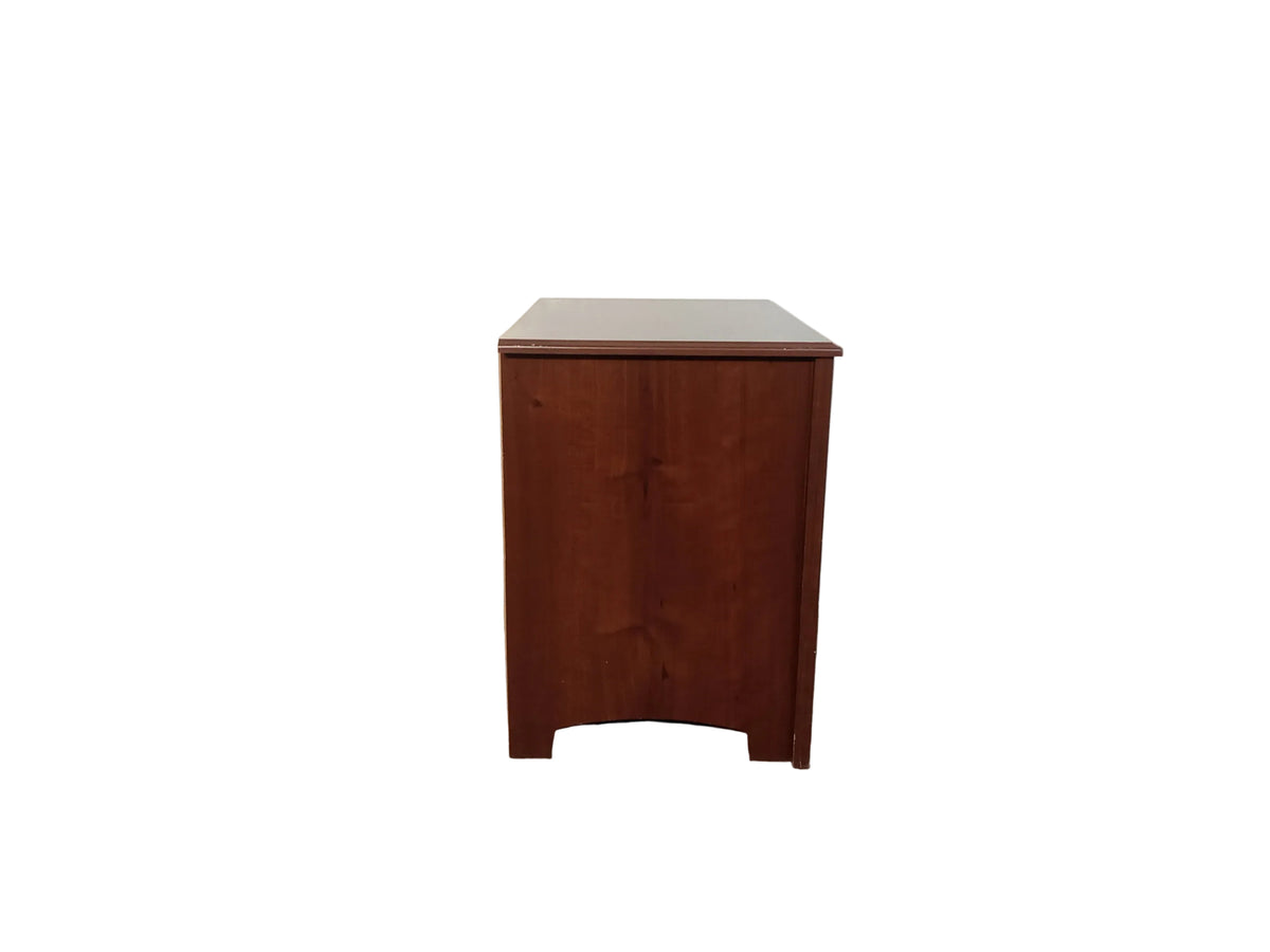 Dark Wood Nightstand