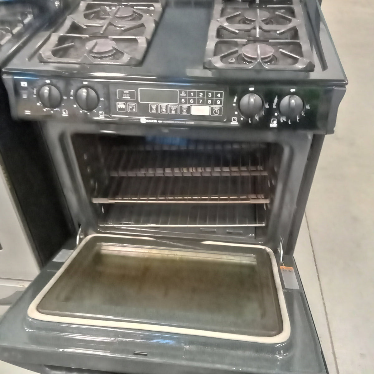 31"W Four Burner Built-in Kitchen Island Gas Stove