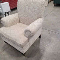 36"W Beige Armchair