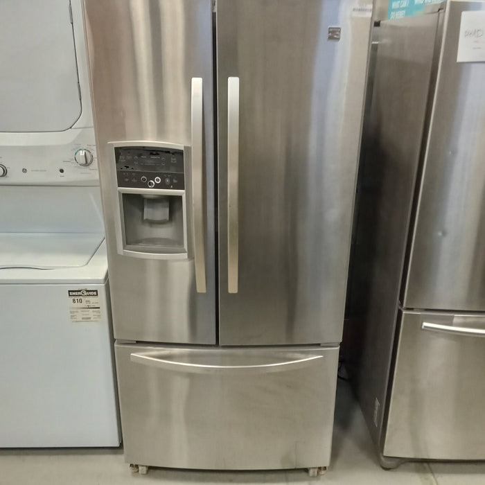 33"W French Door Fridge with Lower Freezer Drawer
