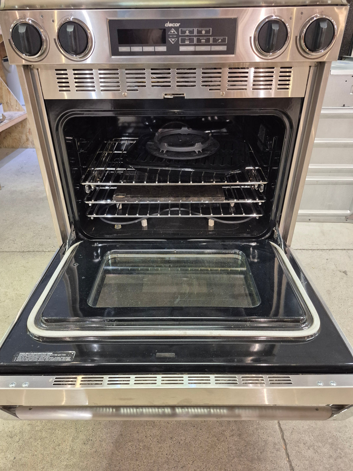 Dacor 30" Freestanding Dual Fuel Range - Stainless Steel