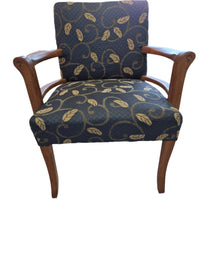 Upholstered Maple Armchair