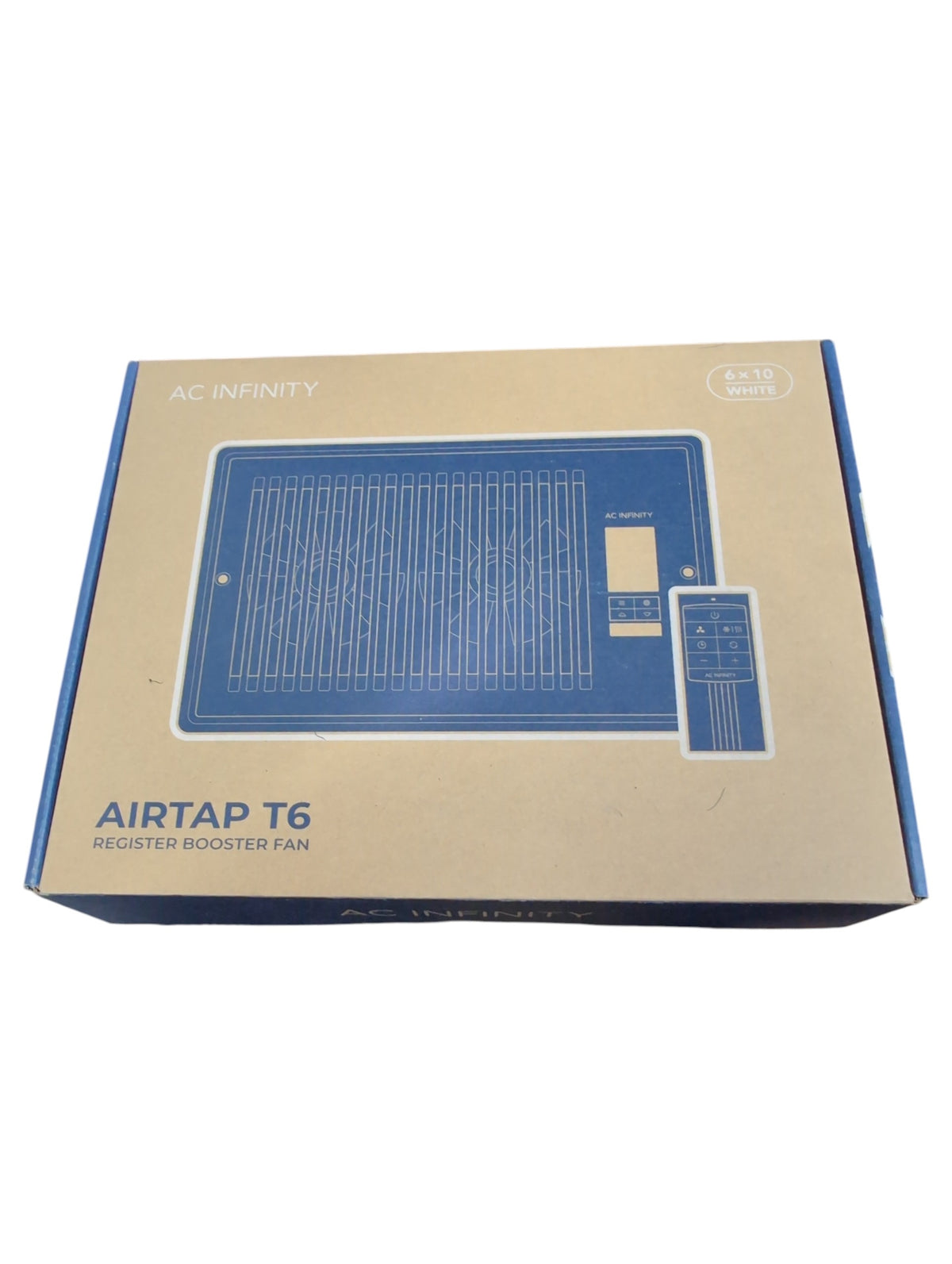 AC Infinity AIRTAP T6 6" X 10" White