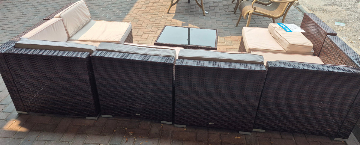 7 pc Modular Outdoor Conversation Set
