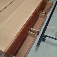 64"W Wooden Bed Frame with Storage - Queen