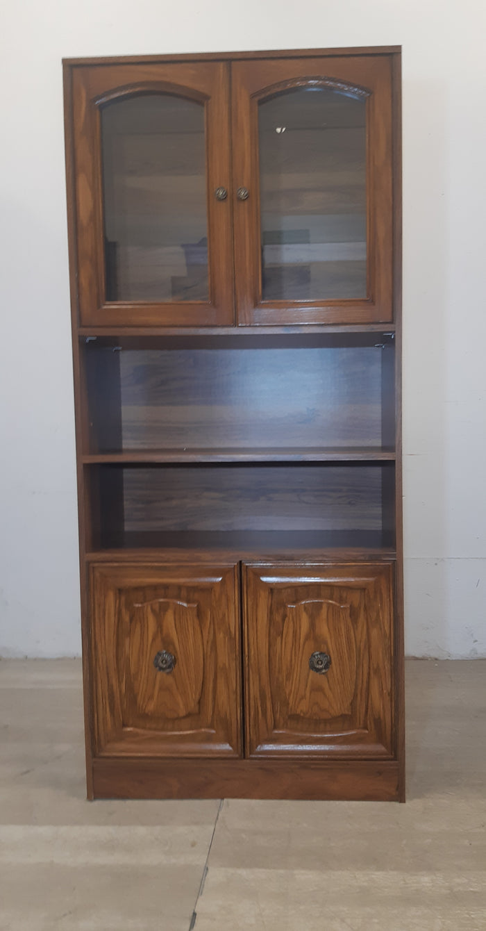 Display Cabinet With Bronze Hardware