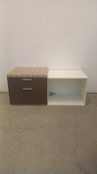 Bookcase Box - File Cabinet with Cushion