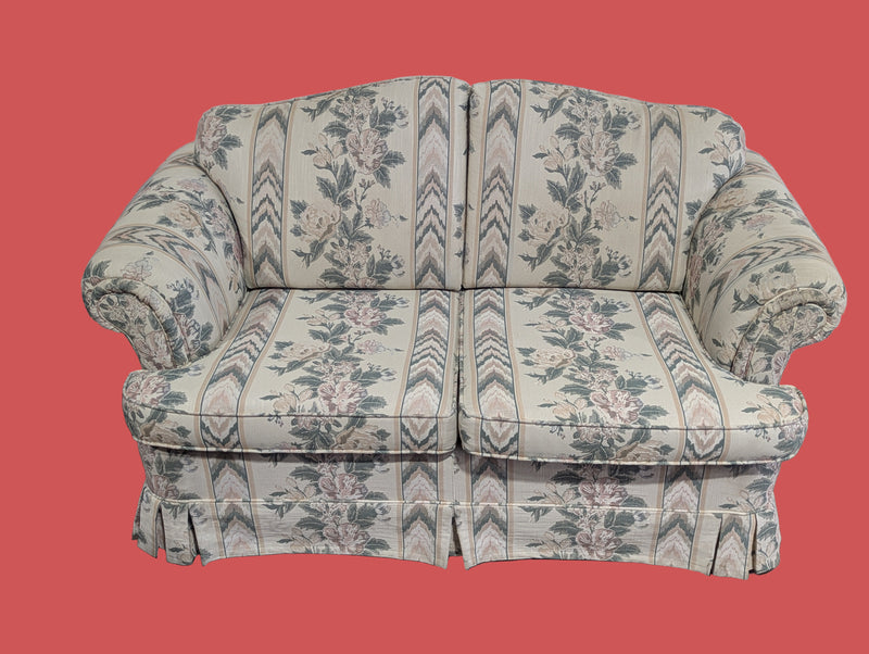CHESTERFIELD Floral 2-Seat Sofa