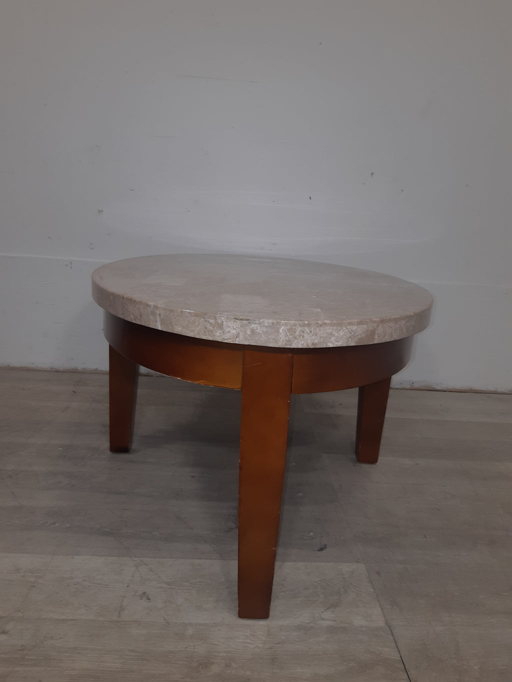 48" Oval Marble Top Coffee Table