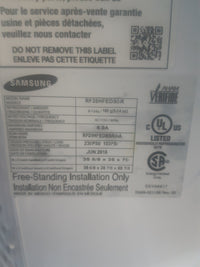 36" Samsung Stainless Stain Electric Refrigerator