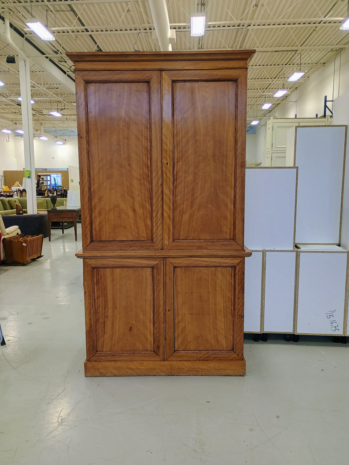 Vintage Solid Wood Armoire